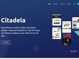 Citadela Theme v5.9.0 Free Download [GPL]