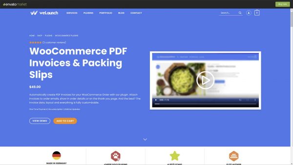free download woocommerce pdf invoices packing slips gpl v1 4 10 2