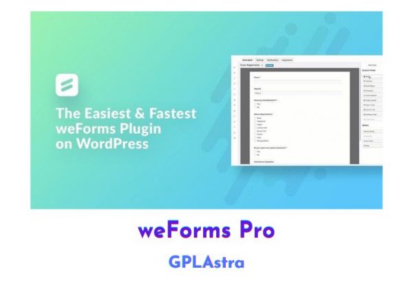 gpl free download weforms pro plugin v1 3 14