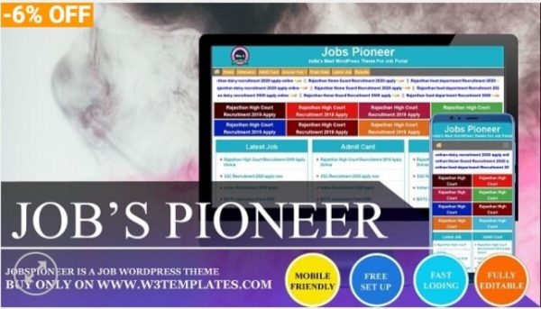 jobs pioneer wordpress theme v2 2 free download gpl 1