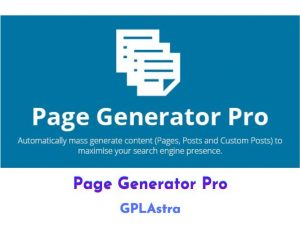 Page Generator Pro Free Download [v4.0.2]