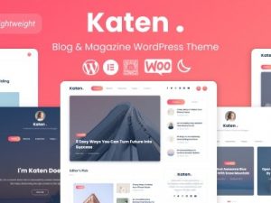 Katen v1.1 Blog & Magazine WordPress Theme