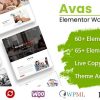 Avas Elementor WordPress Theme Nulled