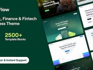 FinFlow (v2.0.10): Elevating Banking, Finance & Fintech WordPress Theme