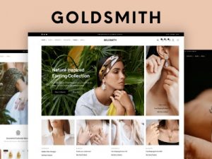 GoldSmith (v1.2.4) Jewelry Store WooCommerce Elementor Theme (Activated)