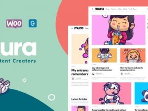 Mura (v1.6.5) WordPress Theme for Content Creators