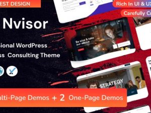 Nvisor (v1.3.2) Business Consulting WordPress