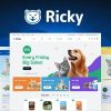 Ricky Pet Shop Care WooCommerce Theme Nulled