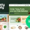 TastyDaily Grocery Store Food WooCommerce Theme Free Download