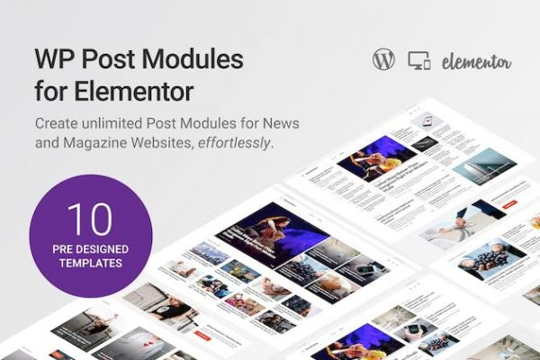 WP Post Modules for Elementor Nulled Free Download