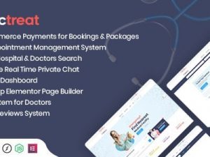 Doctreat (v1.6.1) Doctors Directory WordPress Theme [Full Pack]