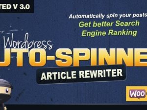 WordPress Auto Spinner v3.20.0 Articles Rewriter [Activated]