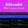 66toolkit – Ultimate Web Tools System (SAAS) With Lifetime Update.