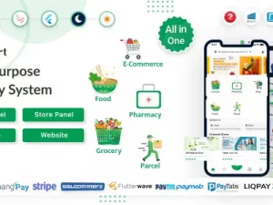 6amMart – Multivendor Food, Grocery, eCommerce, Parcel, Pharmacy delivery app with Admin & Website