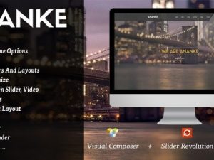 Ananke (v3.9.10) One Page Parallax WordPress Theme