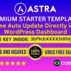 Astra Premium Starter Templates With Original License Key For Lifetime Auto Update.