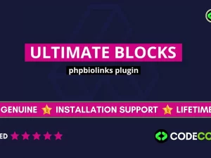 15 Ultimate Blocks Pack – 66biolinks plugin 1.0 Update for v30 With Lifetime Update