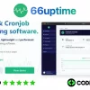 66Uptime Uptime & Cronjob Monitoring Tool With Lifetime Update.