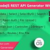 [MacOs Verison] NodeJS REST API Generator from MySQL + Postman API + JWT Auth With Lifetime Update.