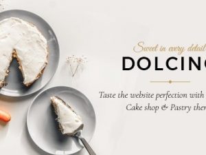 Dolcino (v1.6) Pastry and Cake Shop Theme