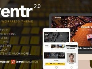 Eventr (v2.0) One Page Event WordPress Theme