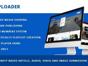 Uploader (v2.3.3) Advanced Media Sharing Theme