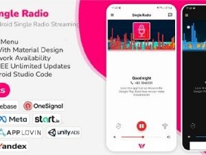 Android Radio v9.0 Single Radio Streaming App