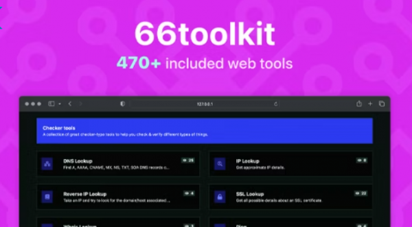 66toolkit Nulled Ultimate Web Tools System Free Download