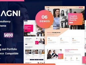 Agni (v1.1.5) Business Consulting WordPress Theme