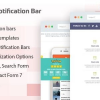 Apex Notification Bar (v2.1.6) Responsive Notification Bar Plugin for WordPress