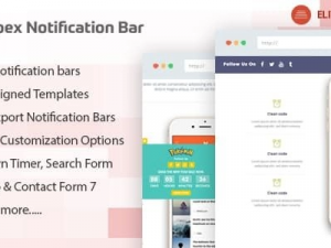 Apex Notification Bar (v2.1.6) Responsive Notification Bar Plugin for WordPress