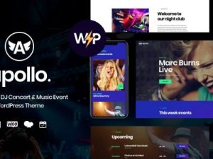 Apollo (v2.1.1) Night Club, DJ Concert & Music Event WordPress Theme