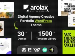 Arolax v1.0 Creative Digital Agency Theme