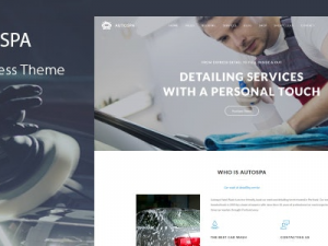 Auto Spa (v3.3) Car Wash WordPress Theme