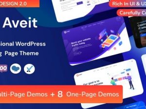 Aveit (v3.2) Landing Page WordPress