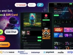 Axtro v1.1.0 Games Buy and Sell, Subscription & Gift Card Laravel Script