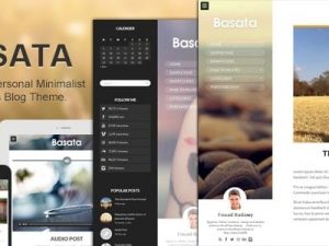 Basata (v1.3.3) Retina Responsive WordPress Blog Theme