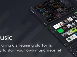 BeMusic (v3.1.2) Music Streaming Engine PHP Script