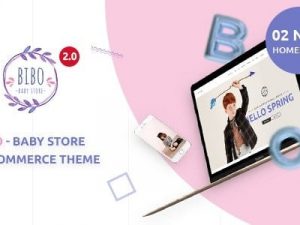 Bibo (v2.3.3) Baby Store & Kids Shop WooCommerce WordPress Theme