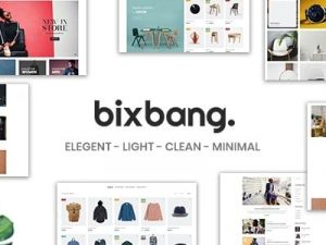 Bixbang (v1.0.6) Minimalist eCommerce WordPress Theme for WooCommerce