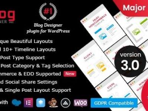 Blog Designer PRO for WordPress v3.4.8