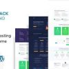 Bluerack (v2.3) Modern Hosting WordPress Theme