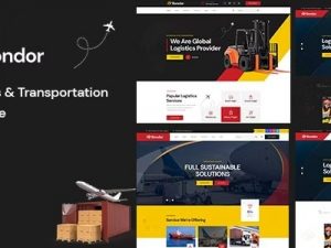 Bondor v1.0.0 Logistics & Transportation HTML Template