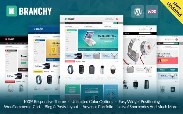 Branchy WooCommerce Responsive Theme Nulled