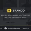 Brando v2.4 Responsive and Multipurpose OnePage WordPress Theme [Activated]