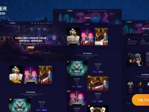 Cavalier (v2.0) Gaming Studio WordPress Theme + RTL