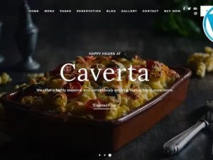 Caverta (v1.4.2) Fine Dining Restaurant WordPress Theme