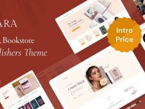 Cetara v2.0 Beautiful WordPress Theme for Authors