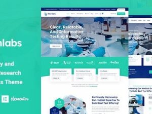 Chemlabs (v1.0.3) Laboratory & Science Research WordPress Theme