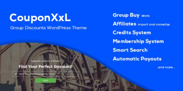 CouponXxL Deals Coupons Discounts WP Theme Nulled